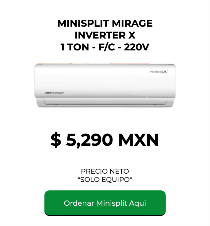 Mirage Inverter X 1 tonelada