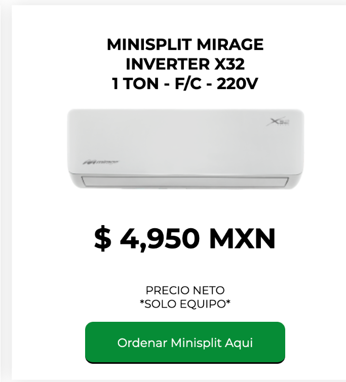 Mirage X32 1 tonelada
